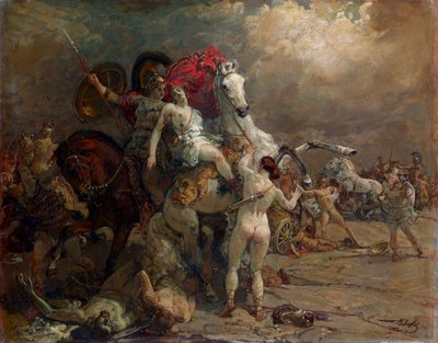 Den skadade krigskvinnan Camille av Georgiy Konstantinovich Savitsky