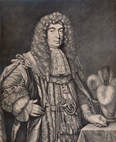 John Maitland, hertig av Lauderdale, skotsk politiker, sent 1600-tal eller tidigt 1700-tal 1894 av Gerald Valck