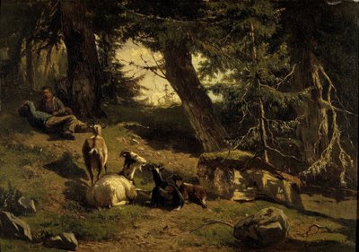 schweiziska landskapet av Gerard Bilders