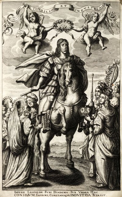 Tysk-romerske kejsaren Leopold I av Gerard Bouttats