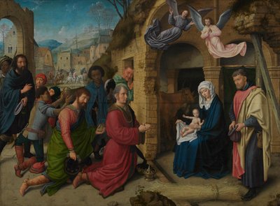 De tre vise männen (kopia efter Hugo van der Goes) av Gerard David