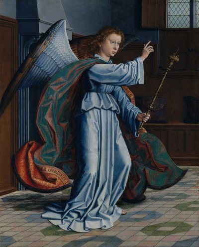 Bebådelsen, 1506. av Gerard David