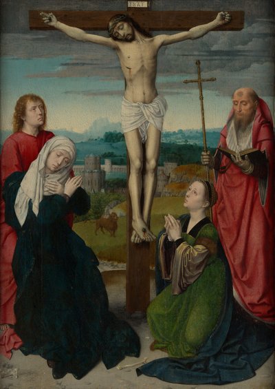 Korsfästelsen, ca. 1495. av Gerard David