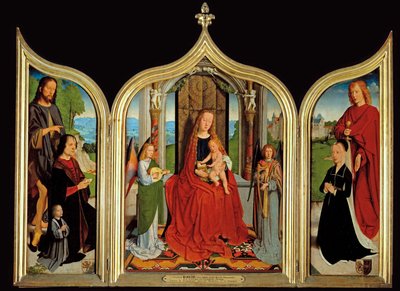 Triptyk de la famille Sedano - Triptyk av familjen Sedano ... av Gerard David