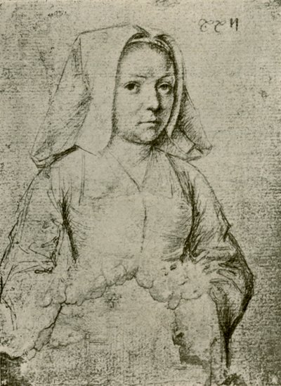 Ung kvinna, slutet av 1400-talet - början av 1500-talet, 1908. av Gerard David