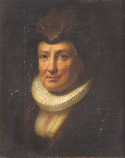 Porträtt av konstnärens mor av Gerrit Dou