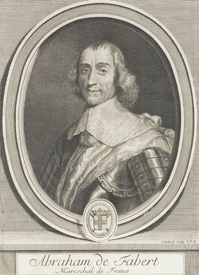 Abraham de Fabert, marskalk av Frankrike av Gérard Edelinck
