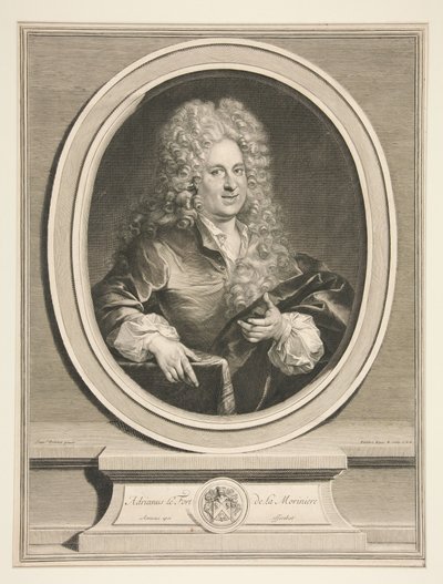 Adrien Claude Lefort de La Morinière av Gérard Edelinck
