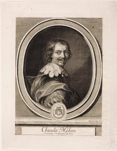 Claude Mellan av Gérard Edelinck