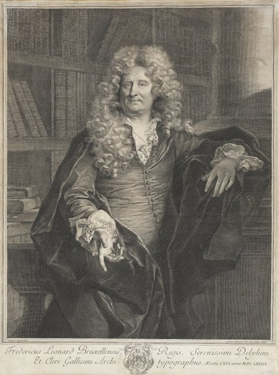 Frédéric Léonard av Gérard Edelinck