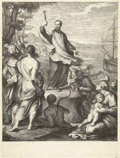 Sankt Franciskus Xavier av Gérard Edelinck
