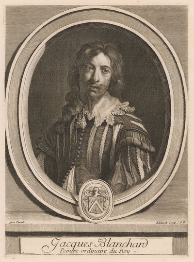 Jacques Blanchard, ur boken Les hommes illustres ..., volym II, av Charles Perrault av Gérard Edelinck