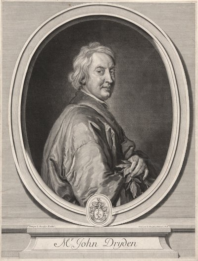 John Dryden (1631-1707) av Gérard Edelinck