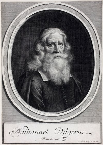 Nathanael Dilgerus av Gérard Edelinck