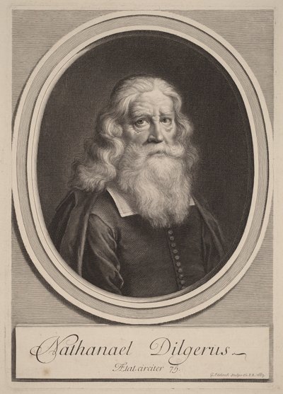 Nathanael Dilgerus av Gérard Edelinck