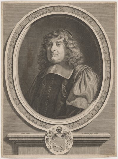 Peter de Carcavy av Gérard Edelinck