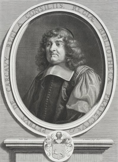 Pierre de Carcavy av Gérard Edelinck
