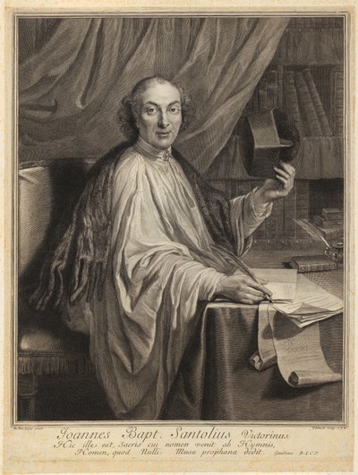 Porträtt av Gerbrand van Leeuwen av Gérard Edelinck