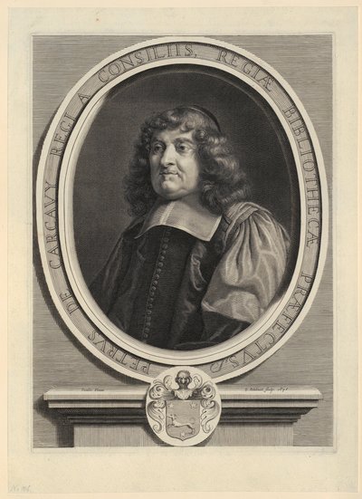 Porträtt av Pierre Van Bouc av Gérard Edelinck