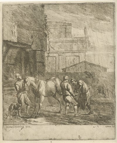 hovslagare av Gerard Hoet (I)