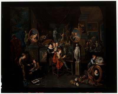 Målarens ateljé av Gerard Thomas