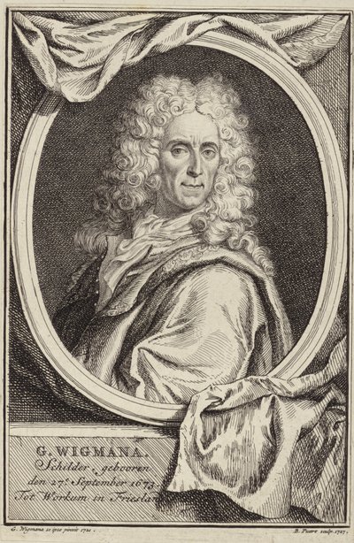 Porträtt av Gerard Wigmana av Gerard Wigmana