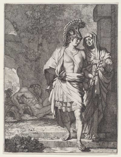 Aeneas och Sibylla av Gerard de Lairesse