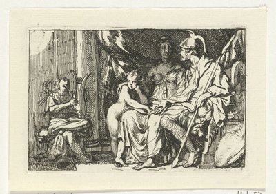 Aeneas berättar för Dido om sina äventyr Didos och Aeneas historia (serietitel) av Gerard de Lairesse