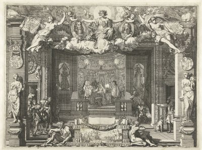 Allegori över Westminsterfördraget Fredsallegori mellan England och Förenade Nederländerna, 1674 av Gerard de Lairesse