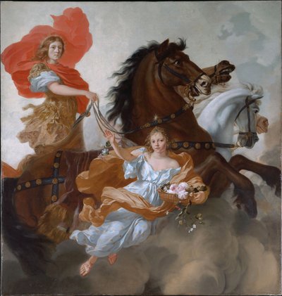 Apollo och Aurora av Gerard de Lairesse