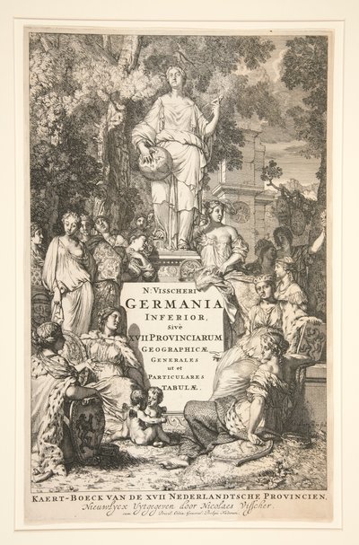 Nedre Tyskland eller de 17 provinserna av Gerard de Lairesse