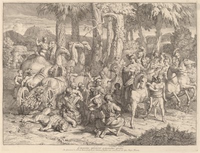 Semiramis på lejonjakten av Gerard de Lairesse