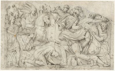 Konstantins båge med Trajanus seger över dacierna av Gerard ter Borch (I)