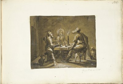 Måltid i Emmaus av Gerard ter Borch (I)