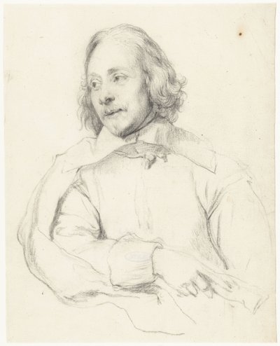 Porträtt av Robert van Voerst av Gerard ter Borch (II)
