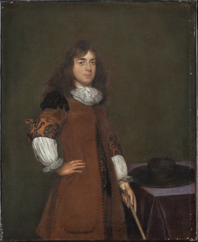 Porträtt av en man av Gerard ter Borch