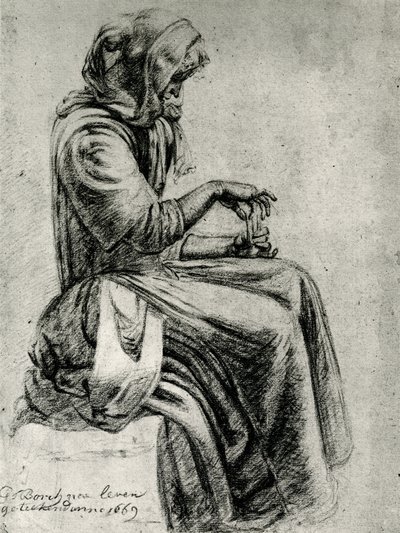 Spåkvinnan av Gerard ter Borch