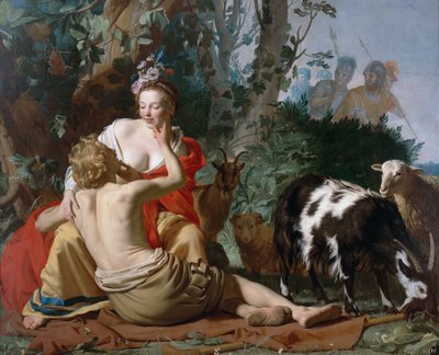 Granida och Daifilo av Gerard van Honthorst