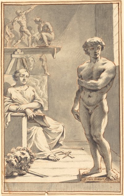 Allegori av skulptur av Gerard van Houten
