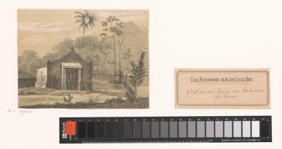 Kejsarens grav på Timor Tomb av kejsaren av Bakanassi på Timor av Gerardus Johannes Bos