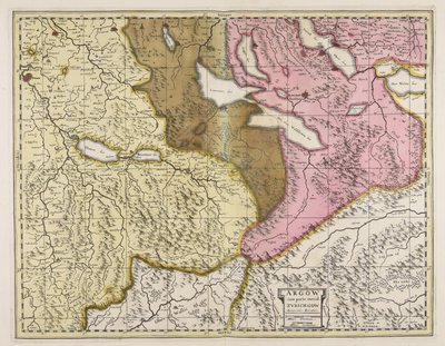 Argow cum parte merid. Zürichgow / auctore Ger. Mercatore av Gerardus Mercator