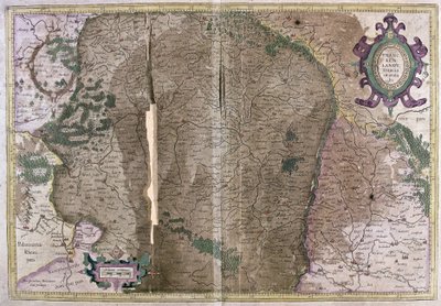 Frankrike (gravyr av Gerardus Mercator