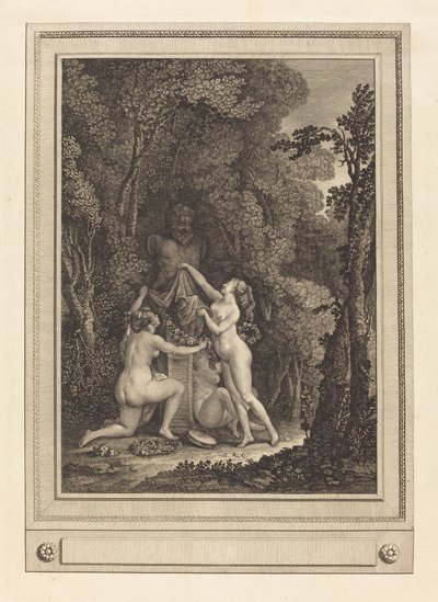 De skrupellösa nymferna, 1784. av Geraud Vidal