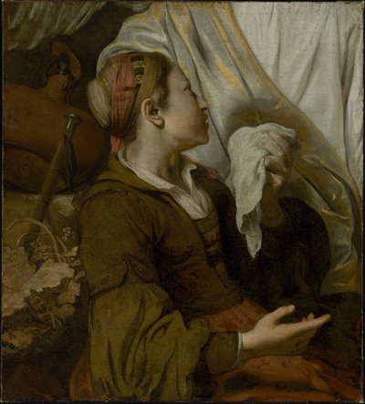 Hagar gråter, c.1643 av Gerbrand van den Eeckhout