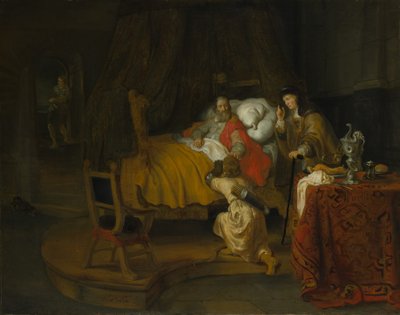 Isaac Blessing Jacob, 1642. av Gerbrand van den Eeckhout