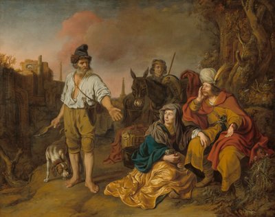 Leviten i Gibea, tidigt 1640-tal. av Gerbrand van den Eeckhout