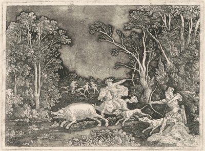 Antik galtjakt av Gerhard Janssen