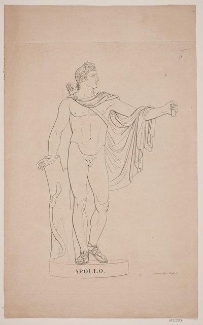Apollo av Gerhard Ludvig Lahde