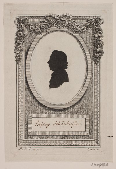 Danish: Biskop Schönheyder av Gerhard Ludvig Lahde