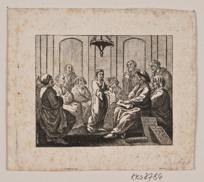 Kristus i templet av Gerhard Ludvig Lahde